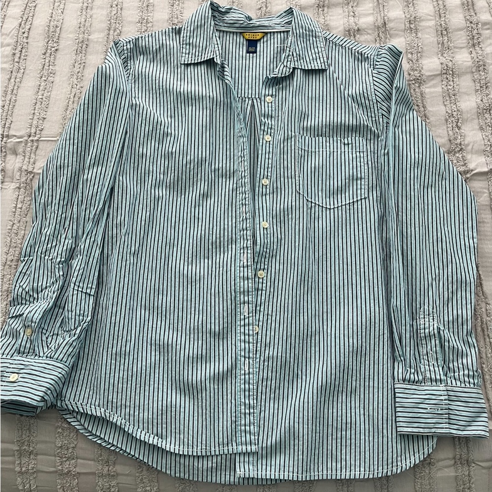Prince and Fox striped button down - Picture 2 of 6